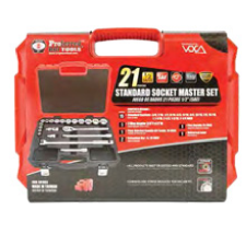 Standard Socket 21 Piece Master Set